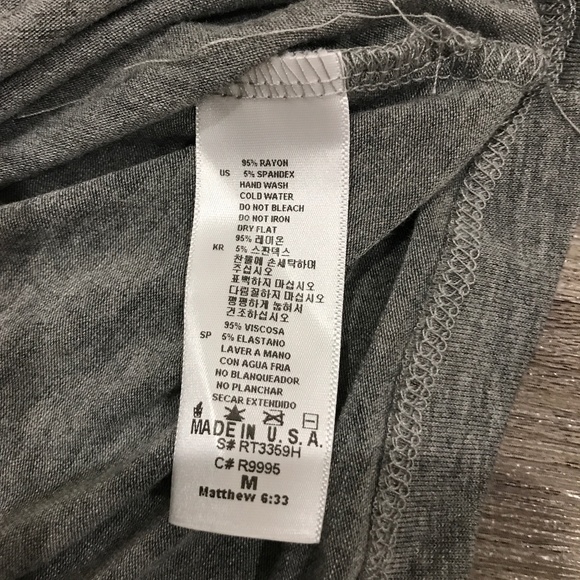 House of Tens “Get Ready To Get Sweaty” Muscle Tank | Gray | Size M | New - Picture 5 of 5